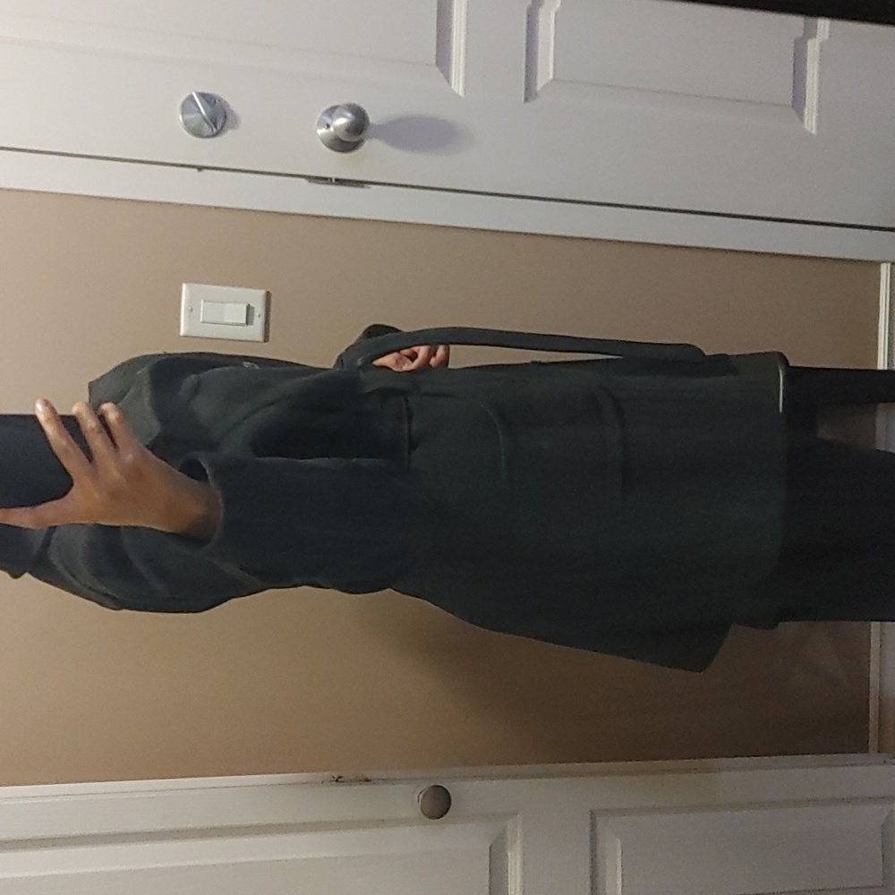 Grey winter coat - Picture 2 of 4